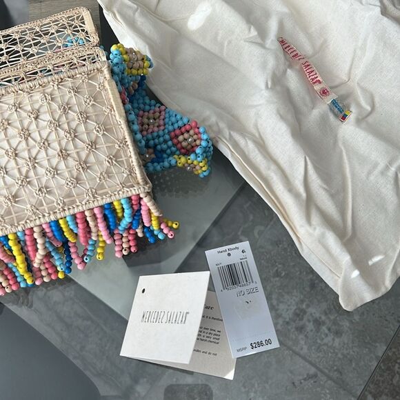 Mercedes Salazar Revolve* I Want To Hold Your Hand Crossbody Bag, NWT - Picture 9 of 14